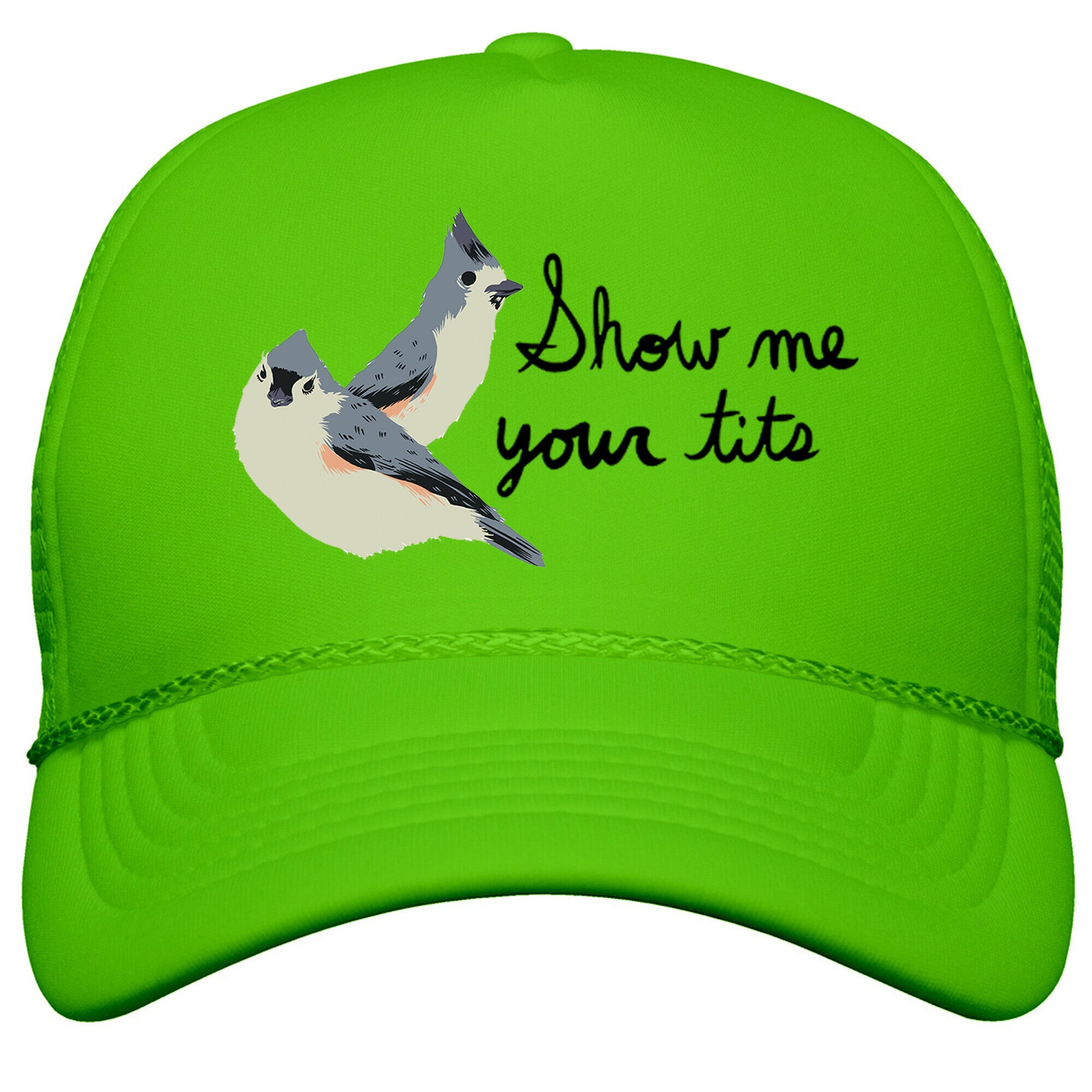 Show Me Your Tits Snapback Trucker Hat